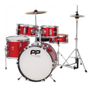 PP Drums Junior 5 Piece Drum Kit - Red