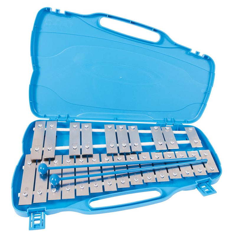 PP World 25 Note Glockenspiel ~ Silver Metal Keys