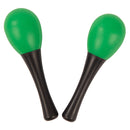 PP World 'Early Years' Plastic Maracas ~ Black/Green