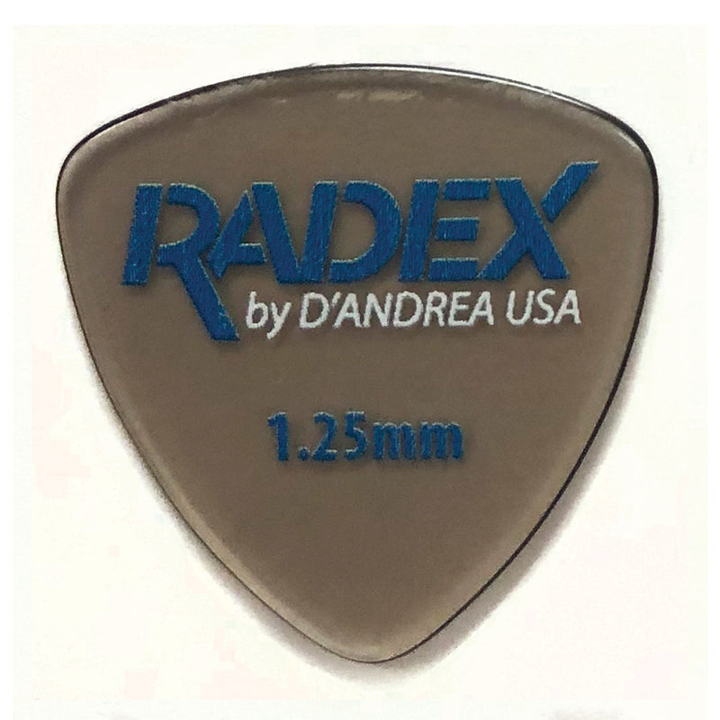 D'Andrea 346 Radex Smoke Pick Pack ~ 1.25mm ~ 6 Picks