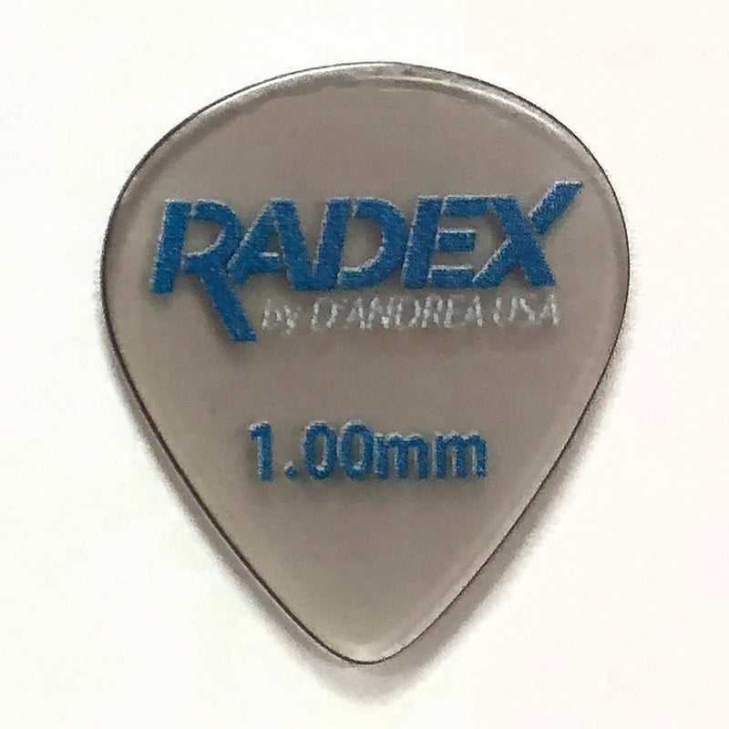 D'Andrea 551 Radex Smoke Pick Pack ~ 1.0mm ~ 6 Picks