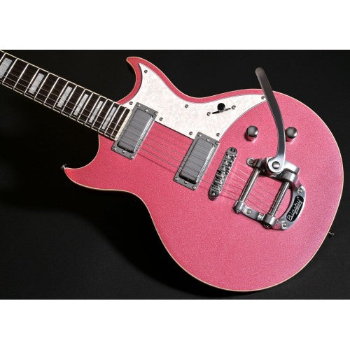 Aria Electric Guitar - 212 MK2 Bowery - Cadillac Pink