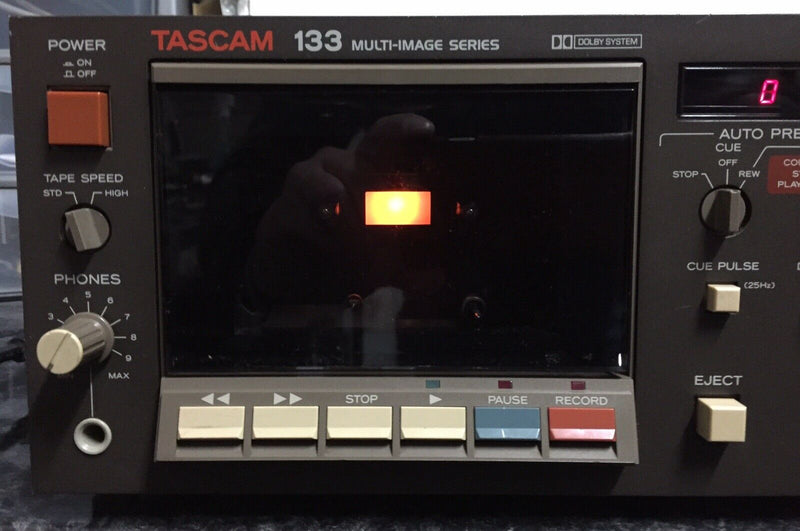 TASCAM 133 Multi Image Series Track Speed Cassette Deck Tape Player Recorder
