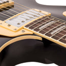 Vintage V100 Reissued Electric Guitar ~ Gloss Black