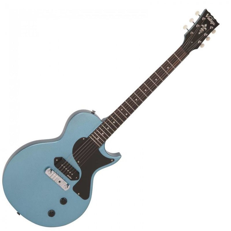 Vintage V120 Reissued Electric Guitar ~ Gin Hill Blue