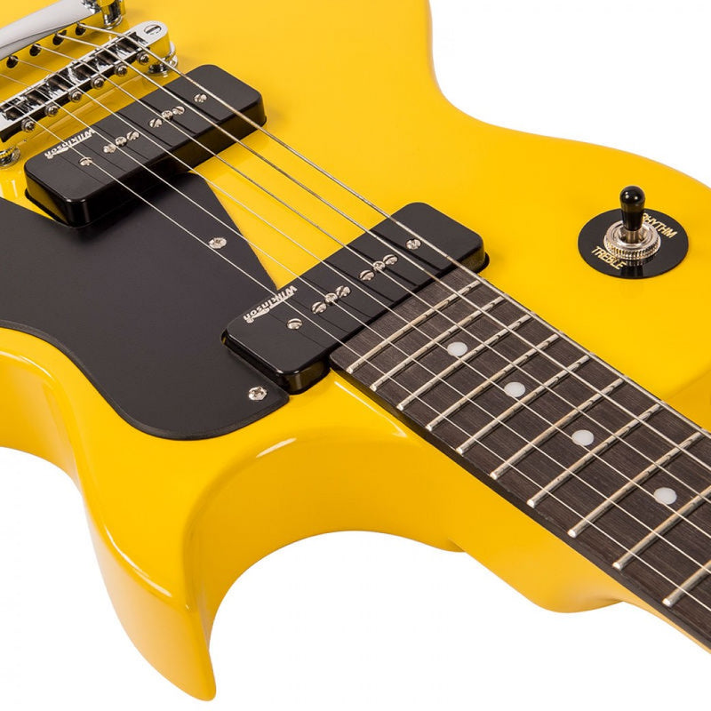 Vintage V132 Reissued Electric Guitar ~ TV Yellow