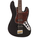Vintage V49 Coaster Series Bass Guitar ~ Gloss Black