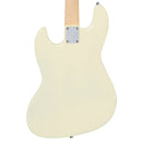 Vintage V49 Coaster Series Bass Guitar Pack ~ Vintage White