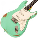 Vintage V6 Icon Electric Guitar ~ Distressed Ventura Green