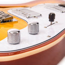 Vintage V72H Custom Spec Hardtail ~ Flame Tobacco Burst