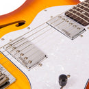 Vintage V72H Custom Spec Hardtail ~ Flame Tobacco Burst