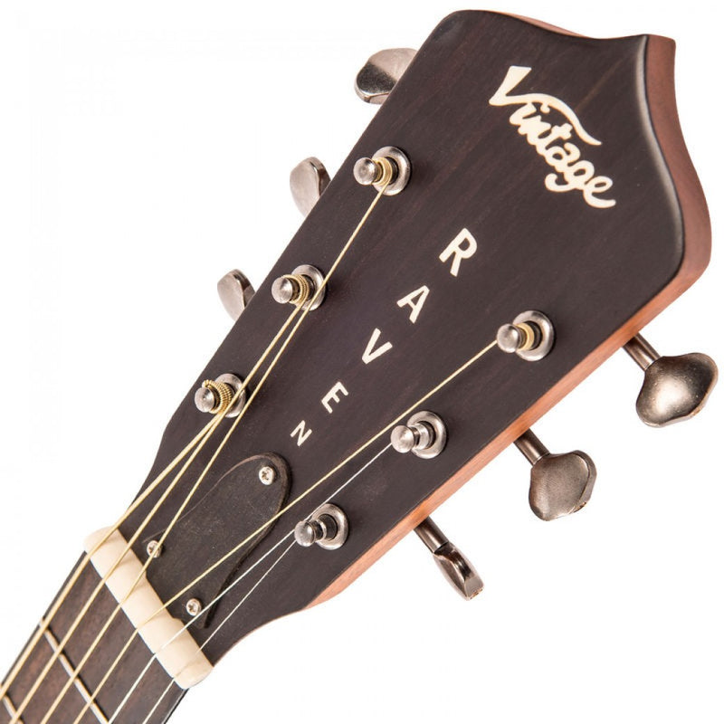 Vintage 'RAVEN' PAUL BRETT Electro-Acoustic Guitar ~ Satin Black