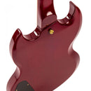 Vintage VS6 Reissued Electric Guitar ~ Cherry Red/Gold Hardware