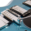 Vintage VS6 Reissued ~ Vibrola Tailpiece ~ Gun Hill Blue