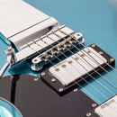 Vintage VS6 Reissued ~ Vibrola Tailpiece ~ Gun Hill Blue