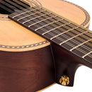 Vintage 'VIATOR' Paul Brett 12-String Electro-Acoustic Travel Guitar ~ Natural