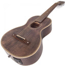 Vintage 'VIATOR' Paul Brett Electro-Acoustic Travel Guitar ~ Antiqued