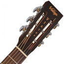 Vintage 'VIATOR' Paul Brett Electro-Acoustic Travel Guitar ~ Antiqued