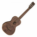 Vintage 'VIATOR' Paul Brett Electro-Acoustic Travel Guitar ~ Antiqued