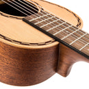 Vintage 'VIATOR' Paul Brett Acoustic Travel Guitar ~ Nylon Strung ~ Natural
