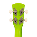 Laka Rainbow Series Soprano Ukulele & Carry Bag ~ Green