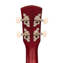 Laka Rainbow Series Soprano Ukulele & Carry Bag ~ Natura