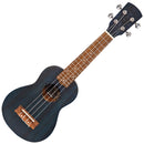 Laka Acoustic Ukulele & Bag ~ Soprano ~ Midnight Blue