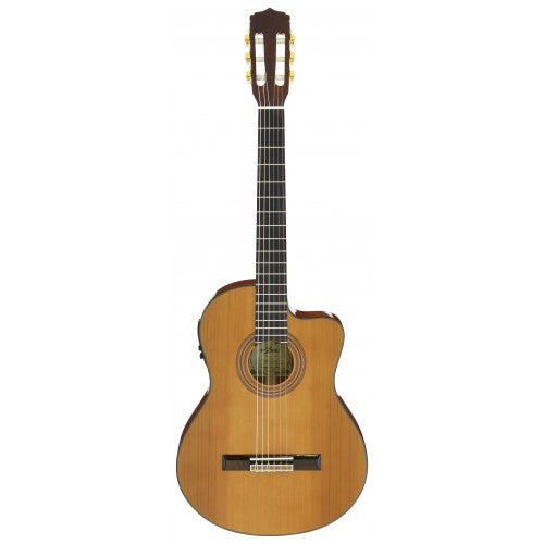 Aria Electro-Classical Guitar - A 35 CE - Natural Cedar