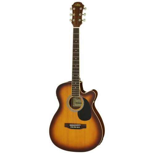 Aria Acoustic Guitar - AF 15CE - Tobacco Sunburst