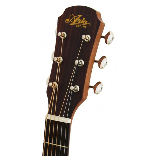 Aria Acoustic Guitar - Aria 101 - Matte Black