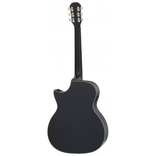 Aria Electro-Acoustic Guitar - ARIA 101CE - Matte Black