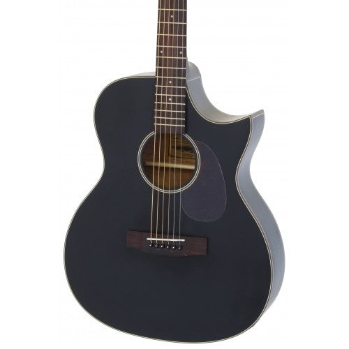 Aria Electro-Acoustic Guitar - ARIA 101CE - Matte Black