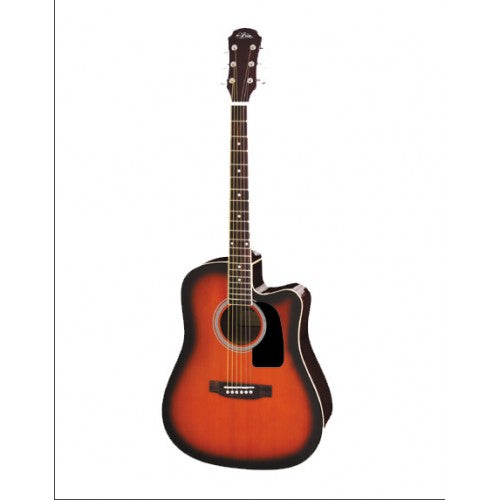 Aria Electro-Acoustic Guitar - AW 15 CE - Brown Sunburst