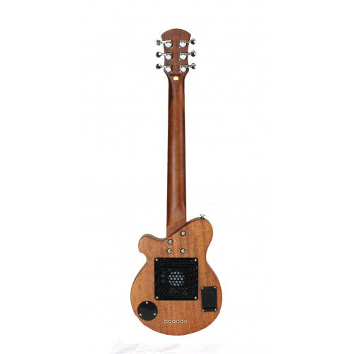 Aria Electric Guitar - PGG 200MH Portable Guitar - Stained Brown