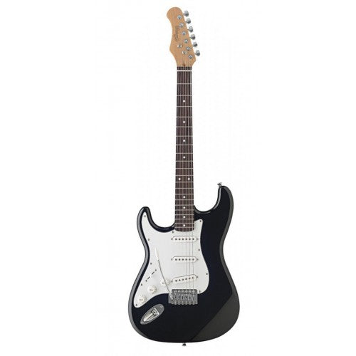 Aria Electric Guitar - 714 STD - Black - Left Handed