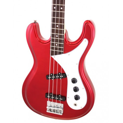 Aria Bass Guitar - DMB 01 - Old Candy Apple Red