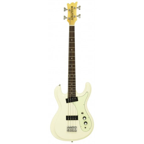 Aria Bass Guitar - DMB 206 - Vintage White