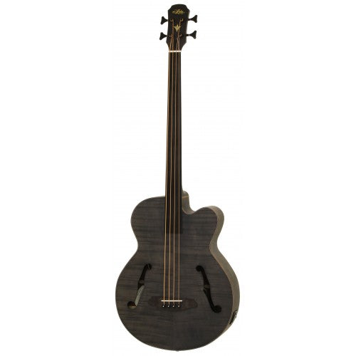 Aria Bass Guitar - FEB F2/FL - Stained Black