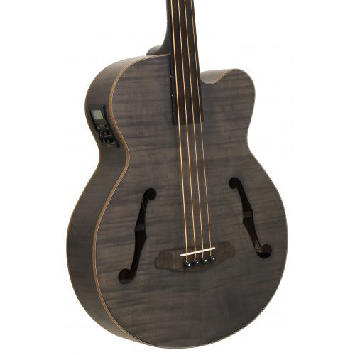 Aria Bass Guitar - FEB F2/FL - Stained Black