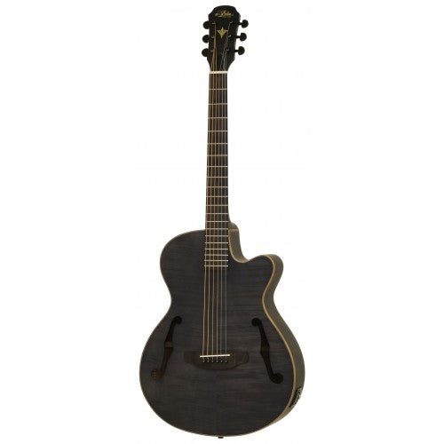 Aria Electro-Acoustic Guitar - FET F2 - Stained Black