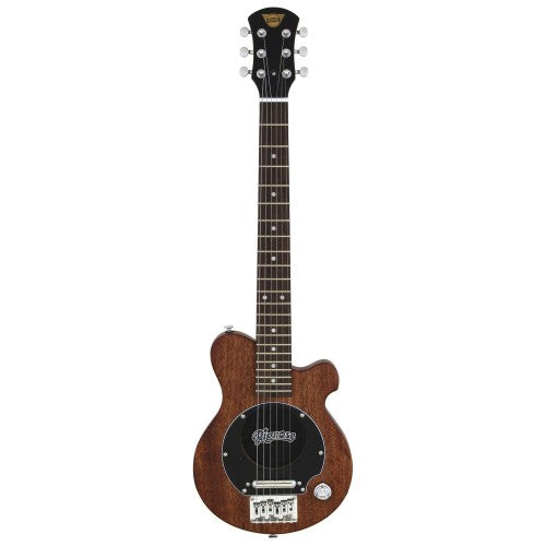 Aria Electric Guitar - PGG 200MH Portable Guitar - Stained Brown