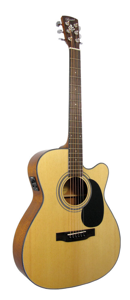 Bristol OOO Electro Acoustic Guitar