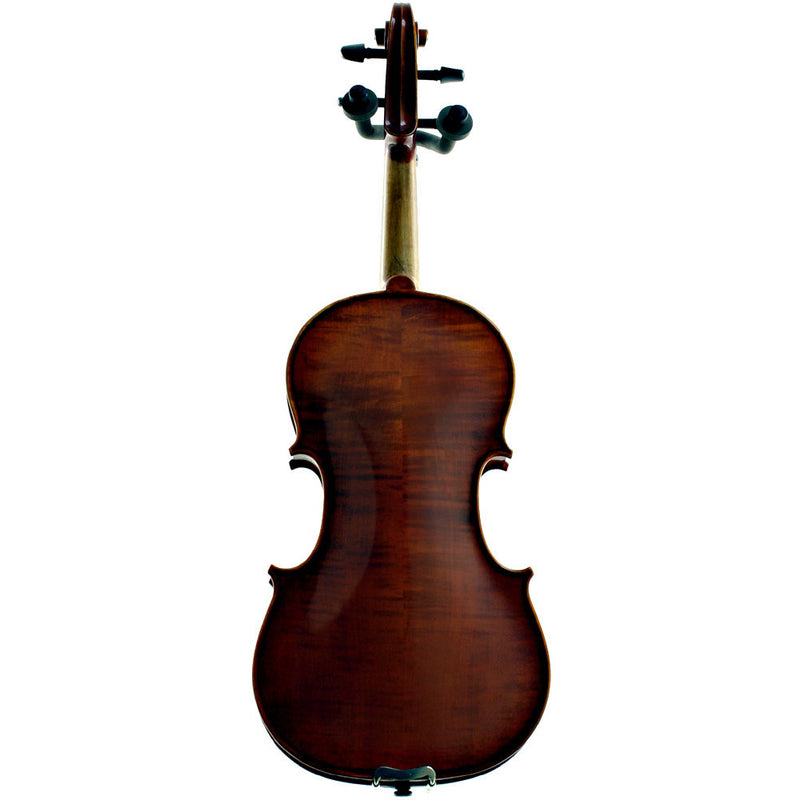 Valentino Full Size Violin Outfit - Flamed 2 Piece Solid Maple Body