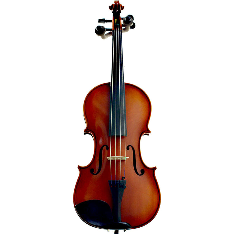Valentino Full Size Violin Outfit - Flamed 2 Piece Solid Maple Body