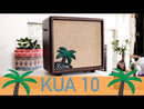 KUSTOM Ukulele Battery Powered Amp Package ~ 10W W/Straps & Piezo PickUp
