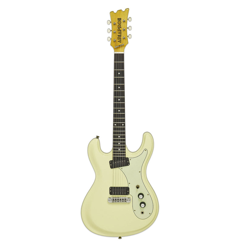 Aria Electric Guitar - DM 206 - Vintage White