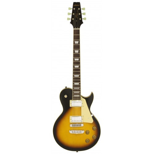 Aria Electric Guitar - PE 350 STD - Aged Brown Sunburst