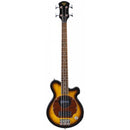 Aria Bass Guitar - PGB 200 Portable Bass - Brown Sunburst