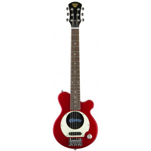 Aria Electric Guitar - PGG 200 Portable Guitar - Candy Apple Red