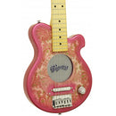 Aria Electric Guitar - PGG 200PL Portable Guitar - Pink Paisley